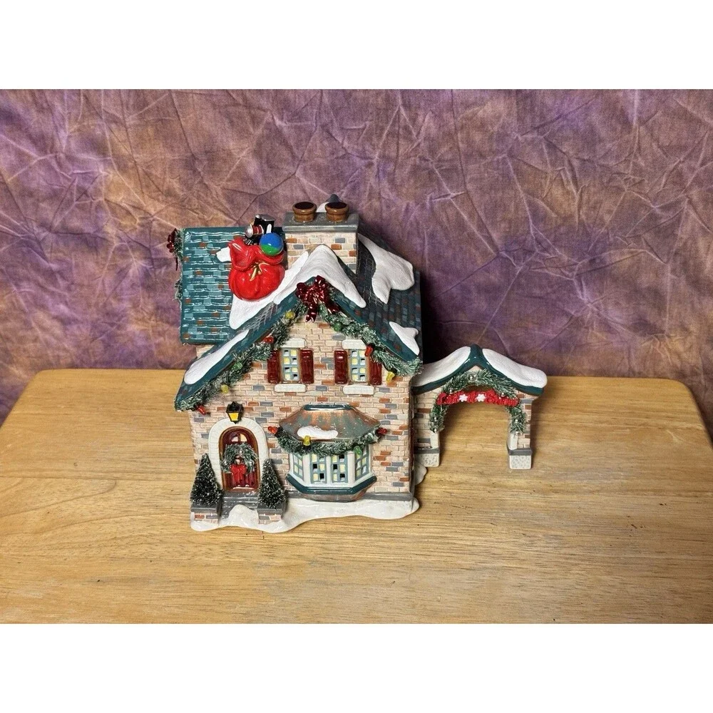 Dept 56 Original Snow Village Christmas Santa's Wonderland House 56.55359 Read